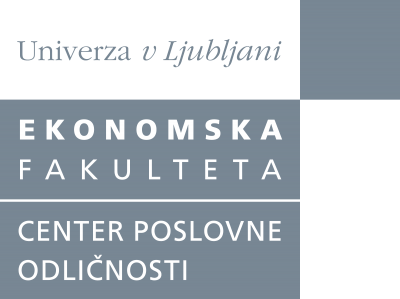Logo: Center poslovne odličnosti ekonomske fakultete univerze v Ljubljani (CPOEF)