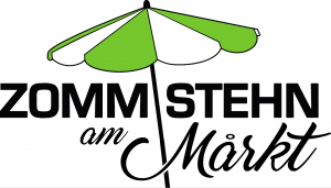 Logo: ZOMMSTEHN am Mårkt - na tržnici pridemo skupaj