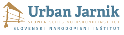 Logo: SLOVENSKI NARODOPISNI INSTITUT Urban Jarnik