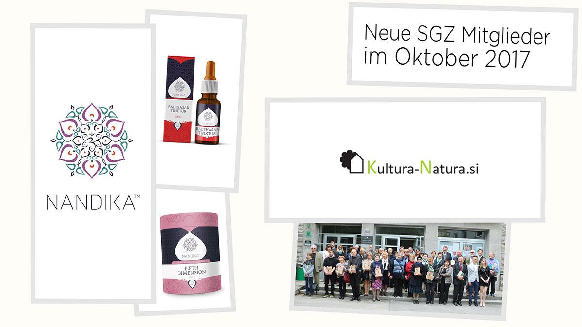 Bild: Freitags-Goodies: Neue Mitglieder des SGZ im Oktober 2017