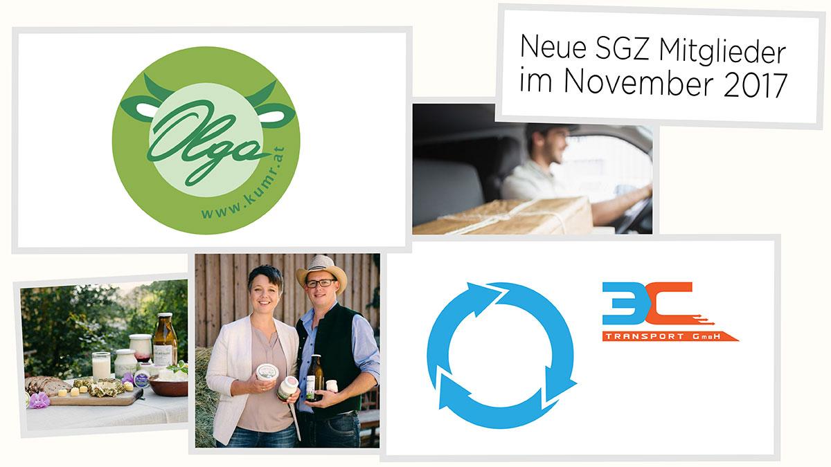 Bild: Freitags-Goodies: Neue Mitglieder des SGZ im November 2017