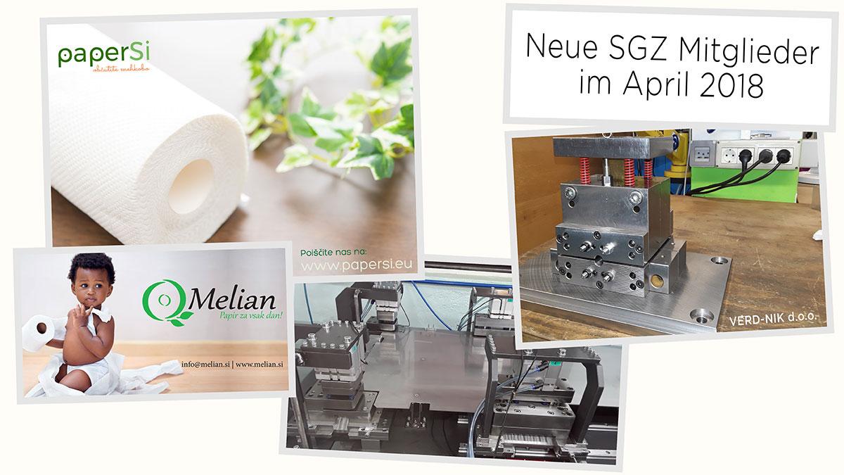 Bild: Freitags-Goodies: Neue Mitglieder des SGZ im April 2018