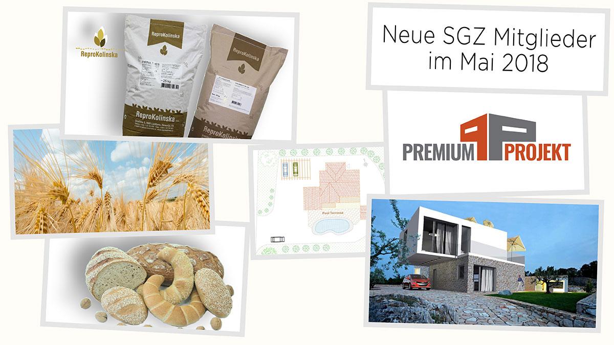 Bild: Freitags-Goodies: Neue Mitglieder des SGZ im Mai 2018