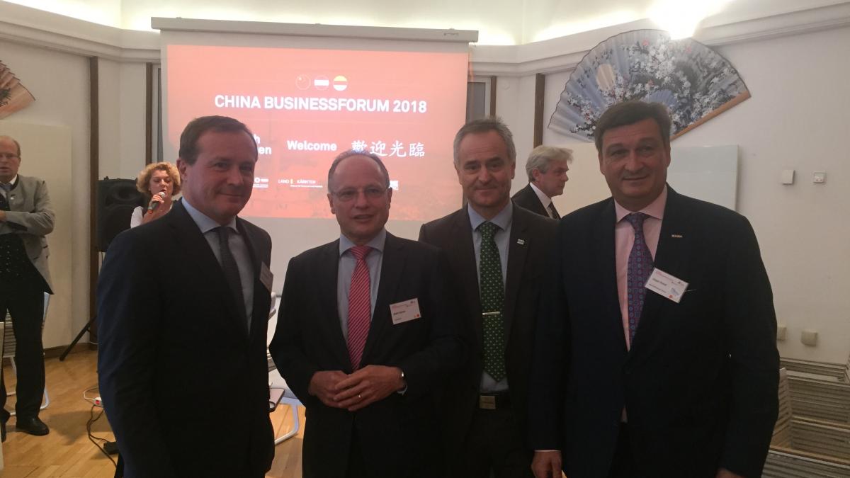Bild: China Businessforum 2018 - Pörtschach