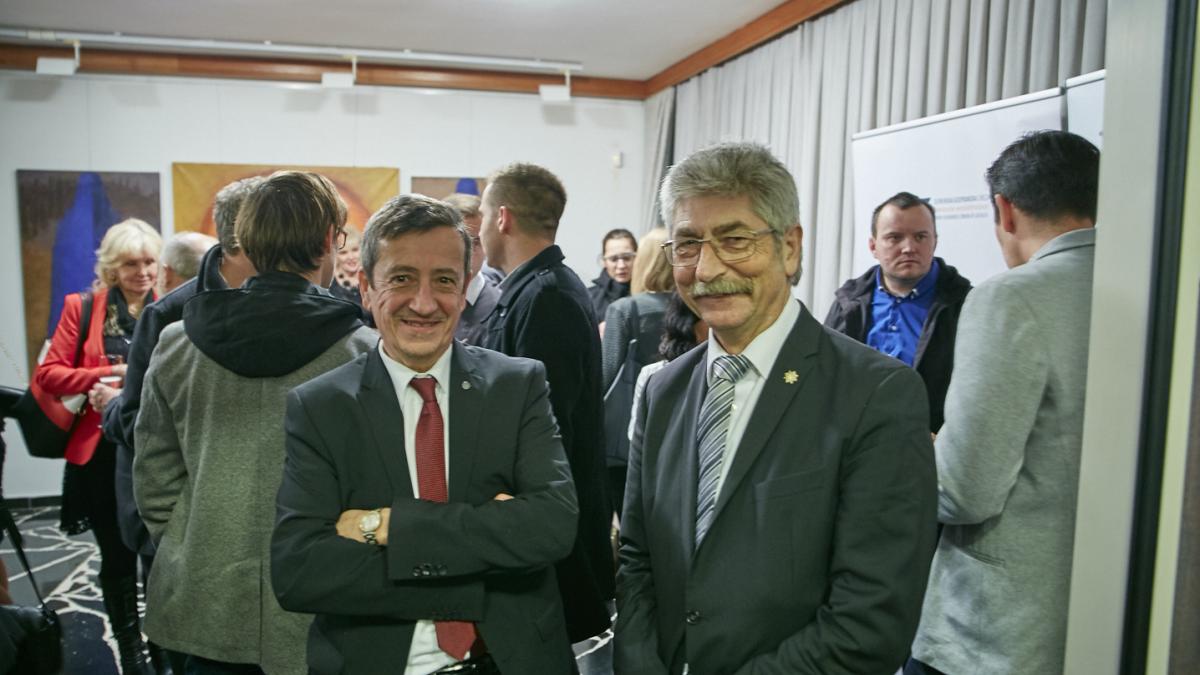 Slika: Prednovoletno gospodarsko srečanje na Generalnem konzulatu Republike Slovenije v Celovcu