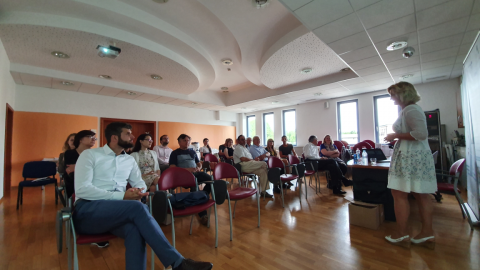 Bild: Connect SME Plus - Export talk an der OOZ Kranj