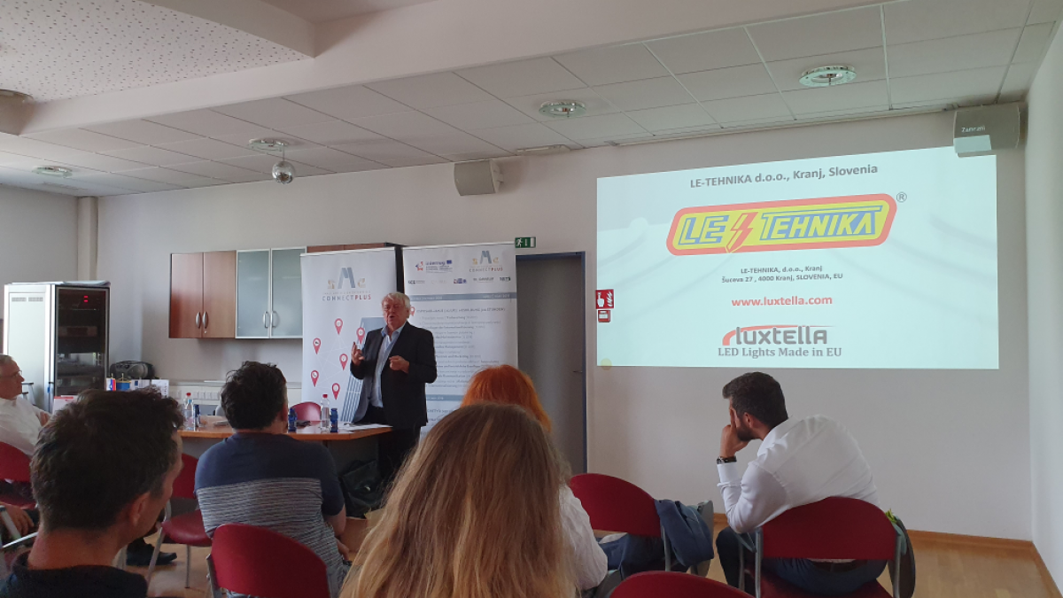 Slika: Connect SME Plus -  Export talk na OOZ Kranj