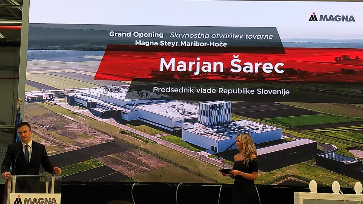 Bild: Offizielle Eröffnung von MAGNA in Slowenien