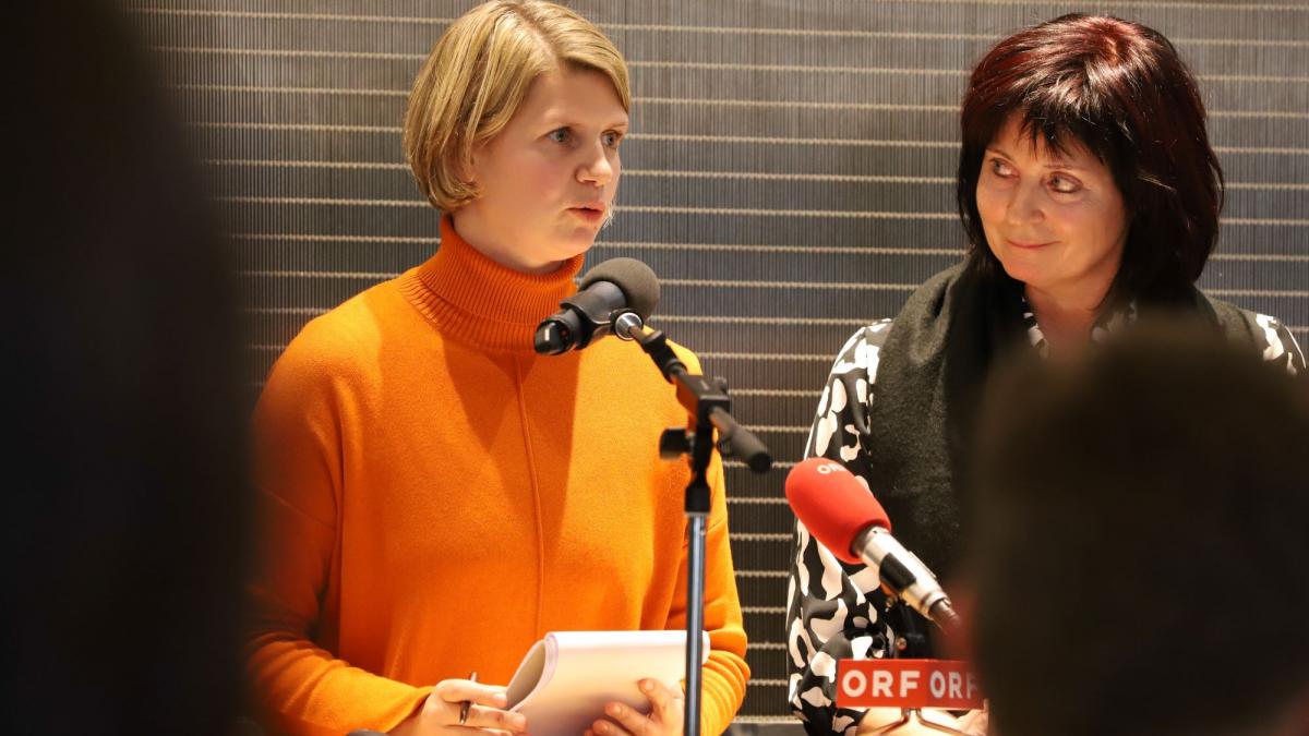 Bild: Dolmetscherin Julija Schellander-Obid, Tatjana Gregorčič, Amt für Wirtschaft, Landwirtschaft und Tourismus in Nova Gorica 