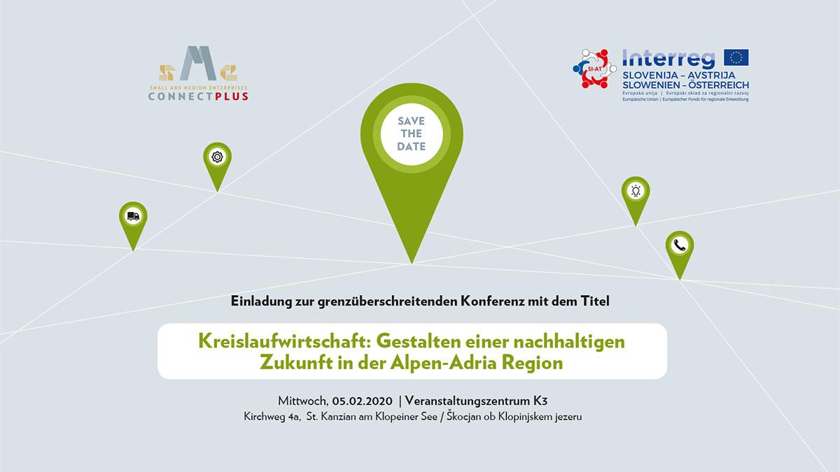 Bild: Wirtschaftskonferenz - Kreislaufwirtschaft: Gestalten einer nachhaltigen Zukunft in der Alpen-Adria Region