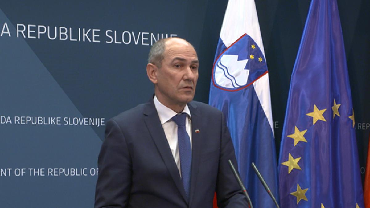 Slika: Predstavitev protikorona paketa za pomoč prebivalstvu in gospodarstvu v Sloveniji