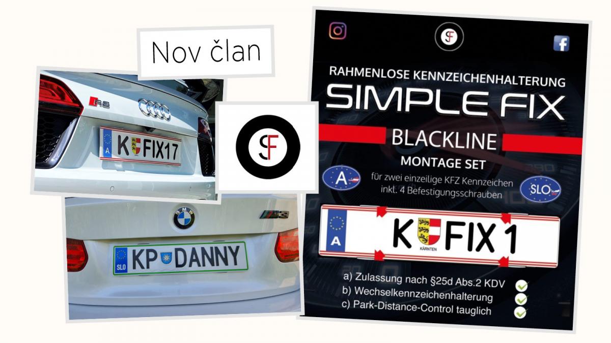 Bild: Simple fix KENNZEICHENHALTER