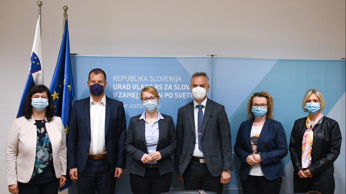 Bild: In Ljubljana Gespräche zur kommenden Interreg-Periode