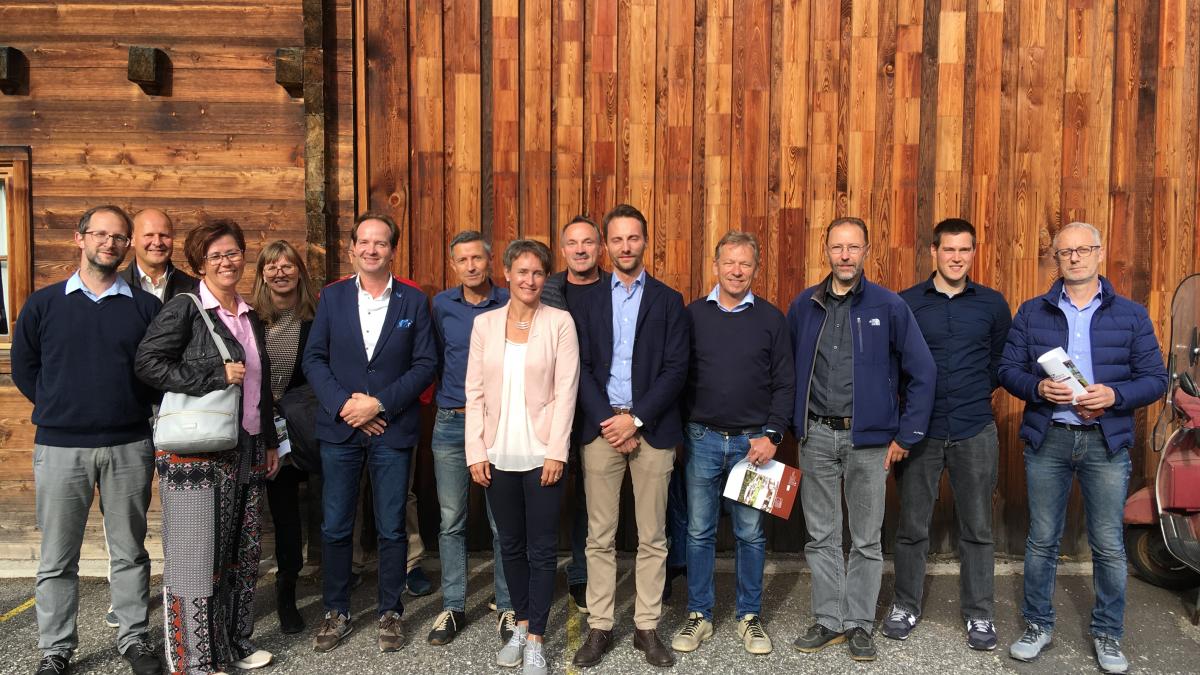 Slika: Poslovna delegacija na Južno Tirolsko