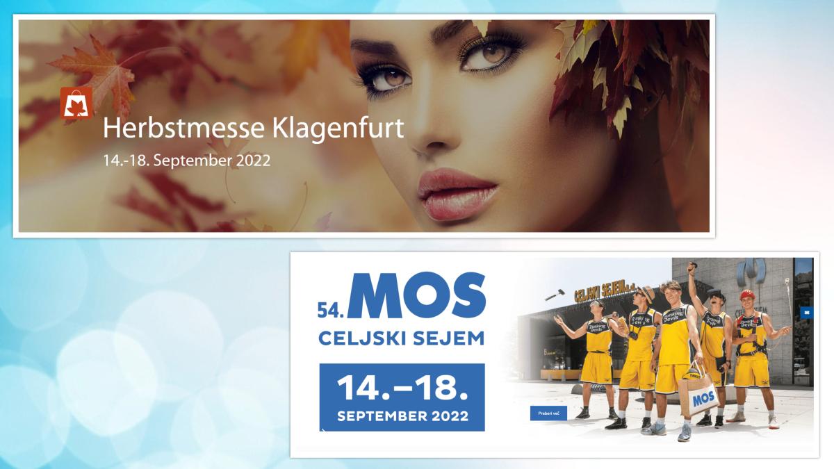 Bild: Messen in Celje und Klagenfurt
