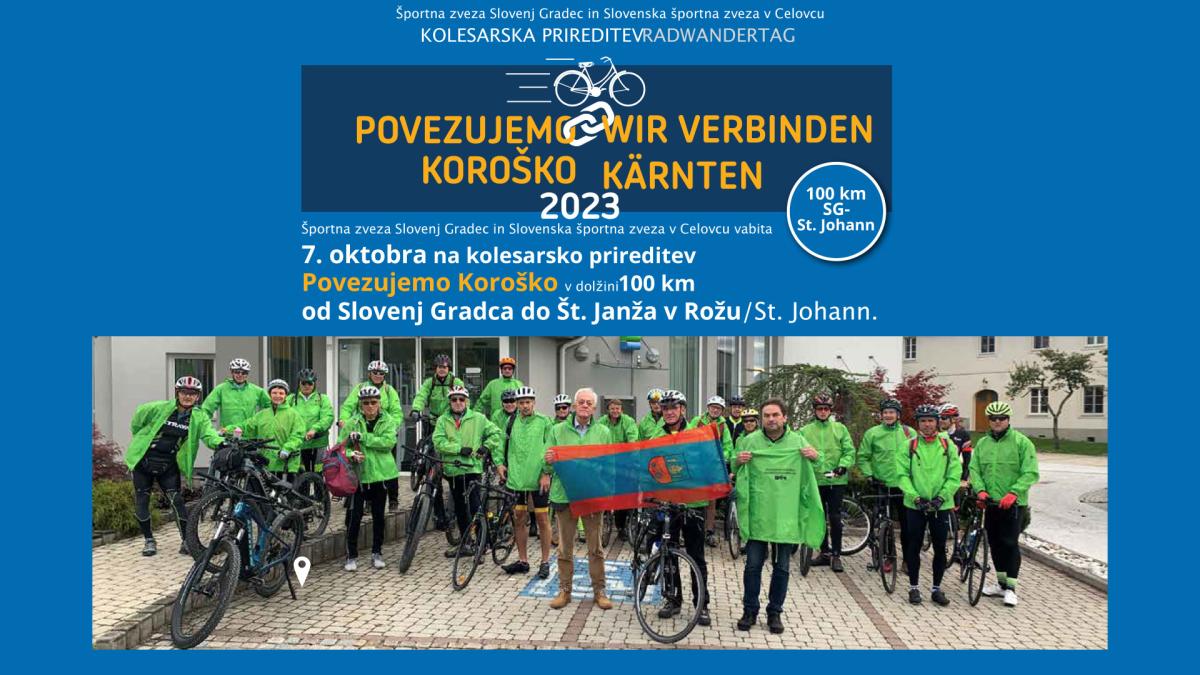 Slika: Kolesarska prireditev: Povezujmo Koroško - Wir verbinden Kärnten