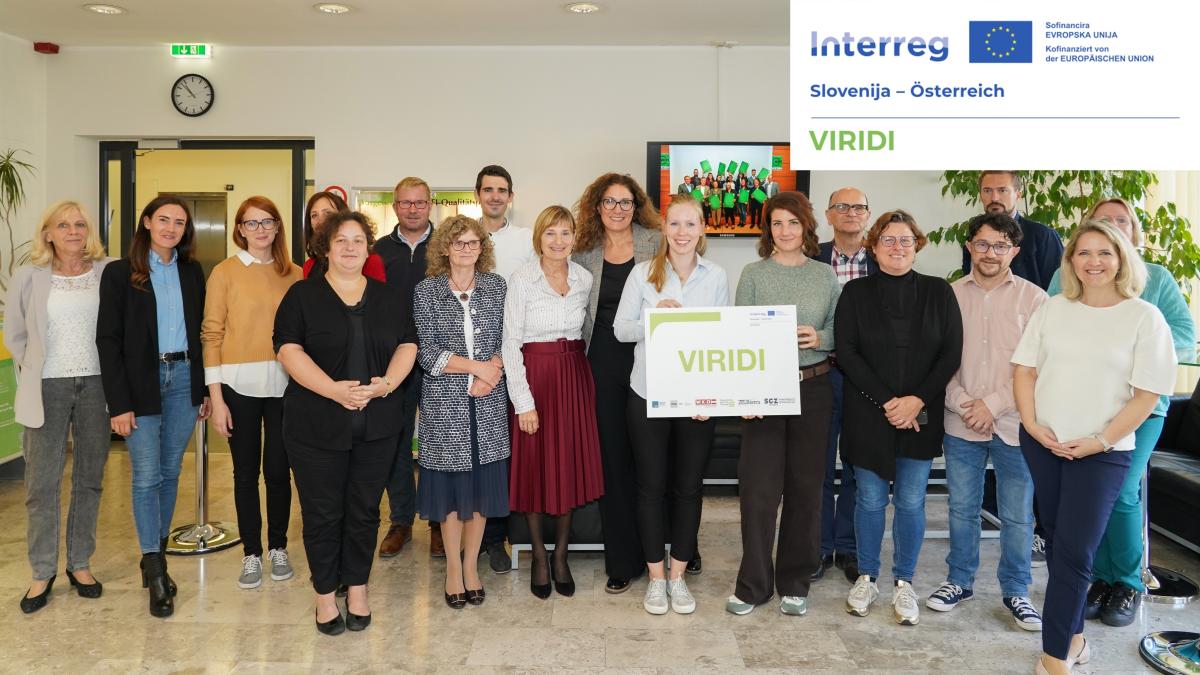 Slika: Interreg SI - AT projekt „VIRIDI“ na temo krožnega gospodarstva