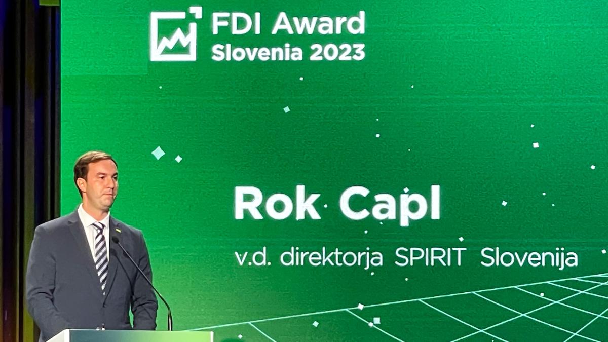 Slika: PODELITEV FDI AWARD SLOVENIA 2023