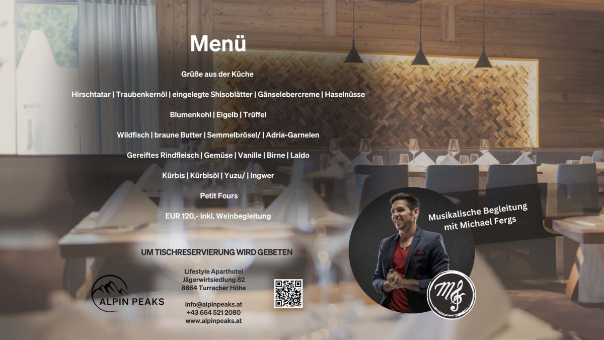 Bild: Exklusives Gourmet-Erlebnis auf der Turracher Höhe