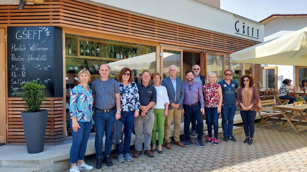 Bild: SGZ empfing eine Delegation der Slowenen aus Ungarn in Kärnten/Koroška