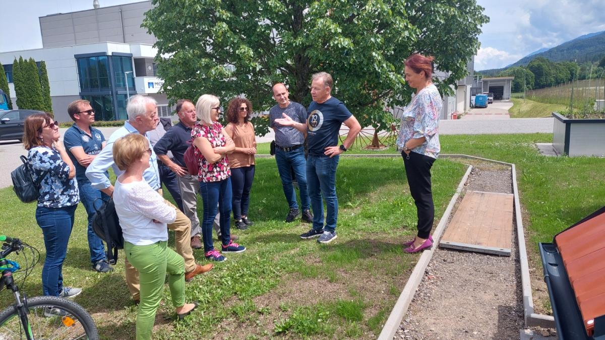 Bild: SGZ empfing eine Delegation der Slowenen aus Ungarn in Kärnten/Koroška