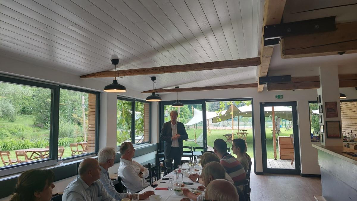 Bild: SGZ empfing eine Delegation der Slowenen aus Ungarn in Kärnten/Koroška