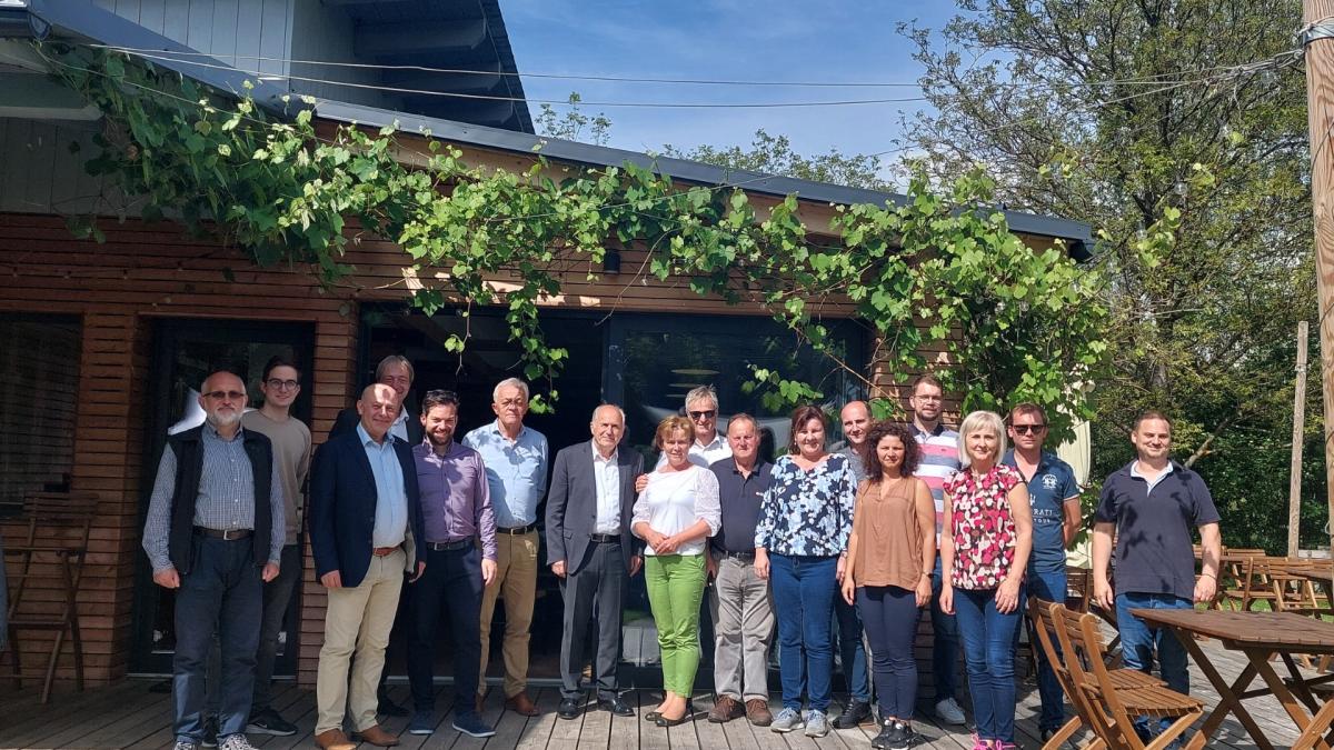 Bild: SGZ empfing eine Delegation der Slowenen aus Ungarn in Kärnten/Koroška