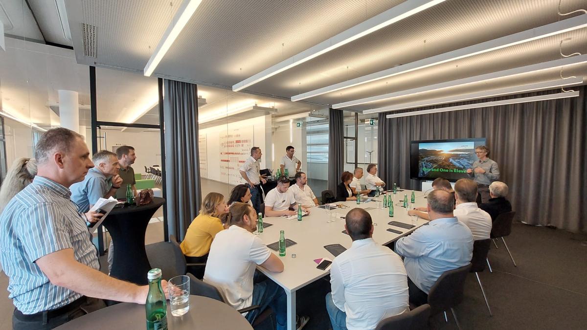 Bild: PRESSEMITTEILUNG I Südtiroler Wirtschaftsdelegation in Kärnten/Koroška