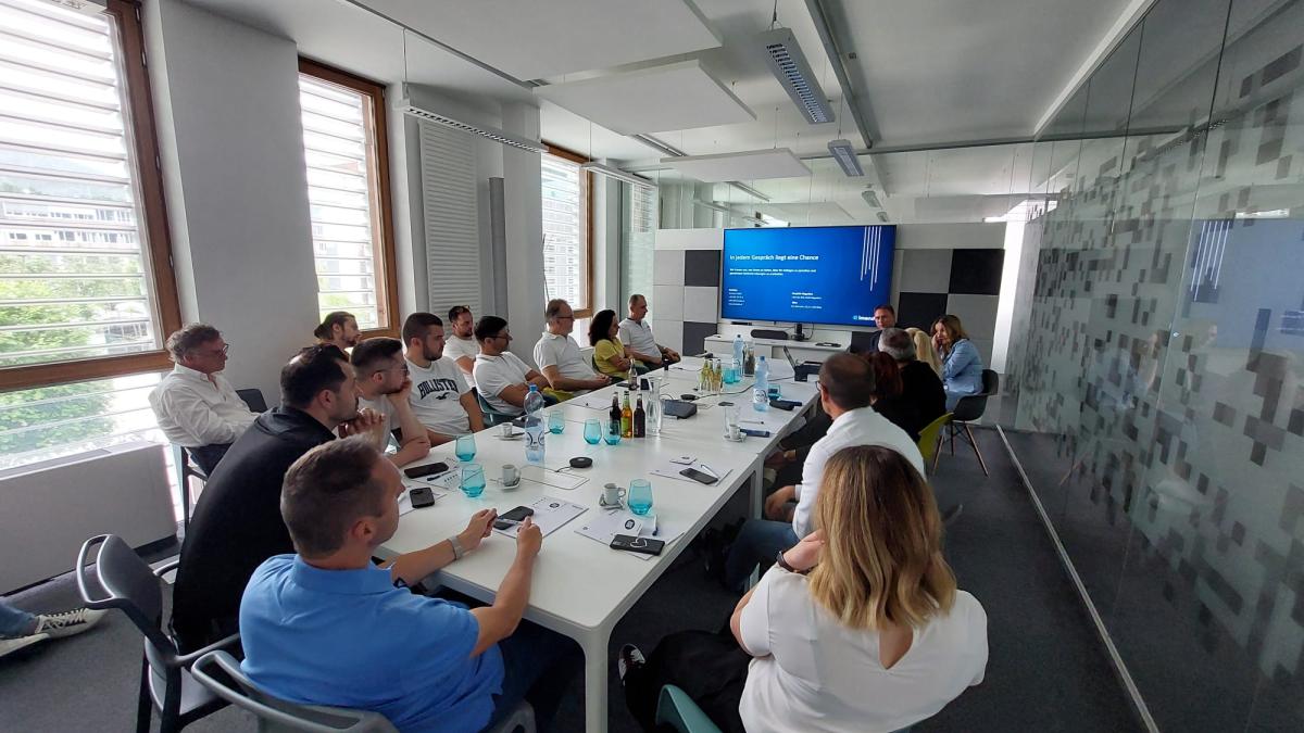 Bild: PRESSEMITTEILUNG I Südtiroler Wirtschaftsdelegation in Kärnten/Koroška