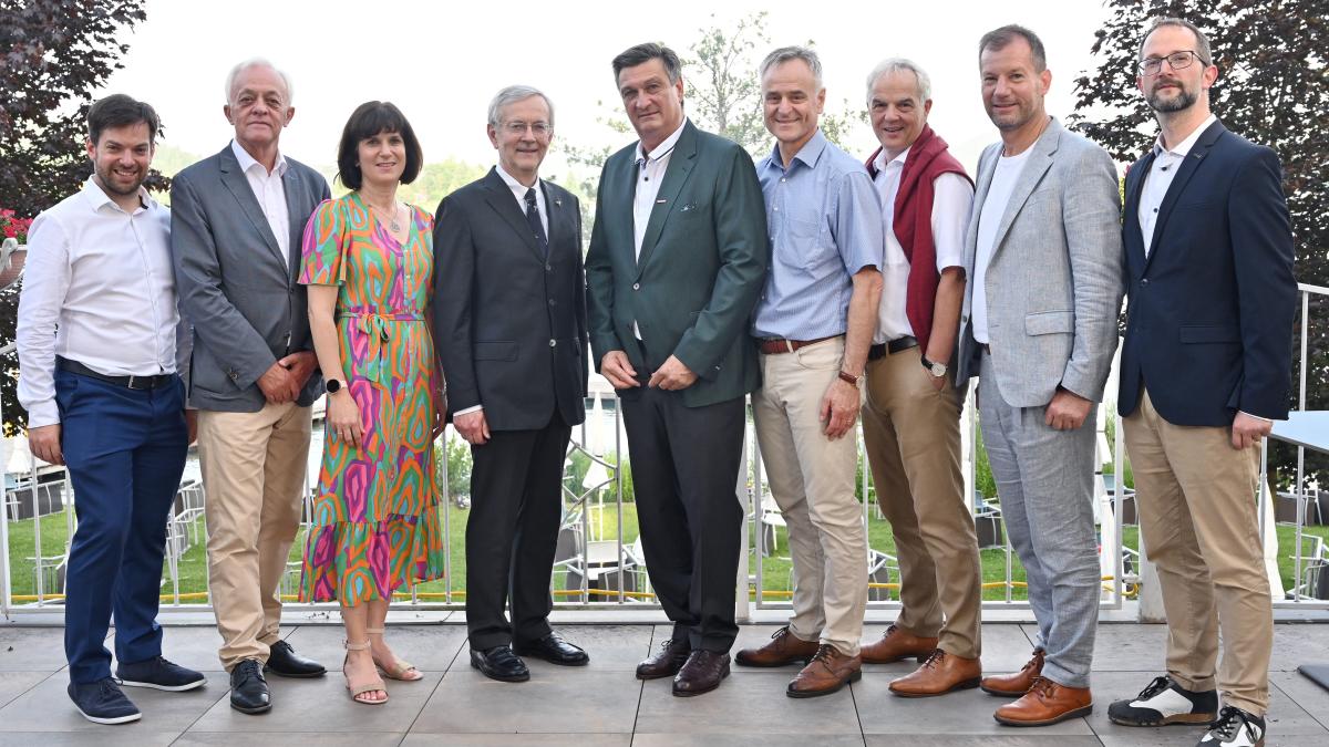 Bild: PRESSEMITTEILUNG I Südtiroler Wirtschaftsdelegation in Kärnten/Koroška