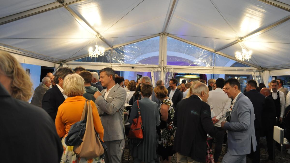 Slika: Polno obiskan Slovenski večer