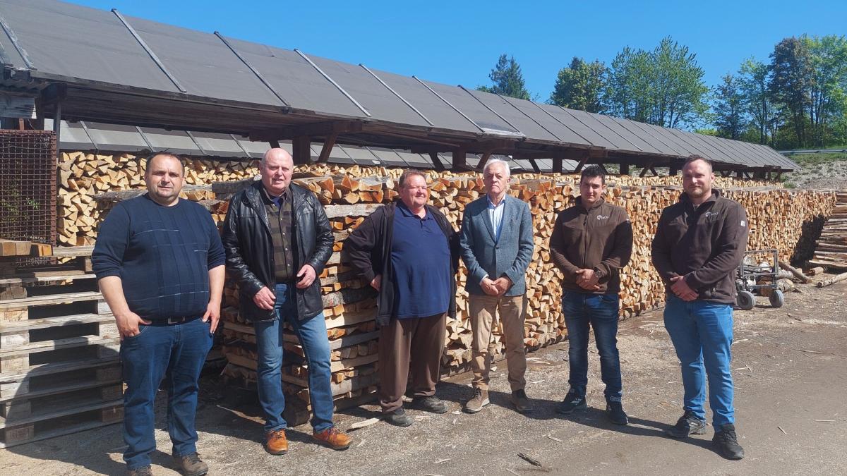 Bild: SGZ empfing eine Delegation aus der Region Gorski Kotar und präsentierte ein erfolgreiches Beispiel guter Praxis in der Holzverarbeitung
