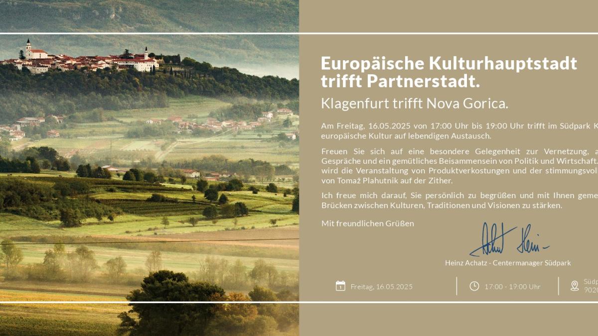 Slika: Celovec sreča Novo Gorico – Kultura ne pozna meja 