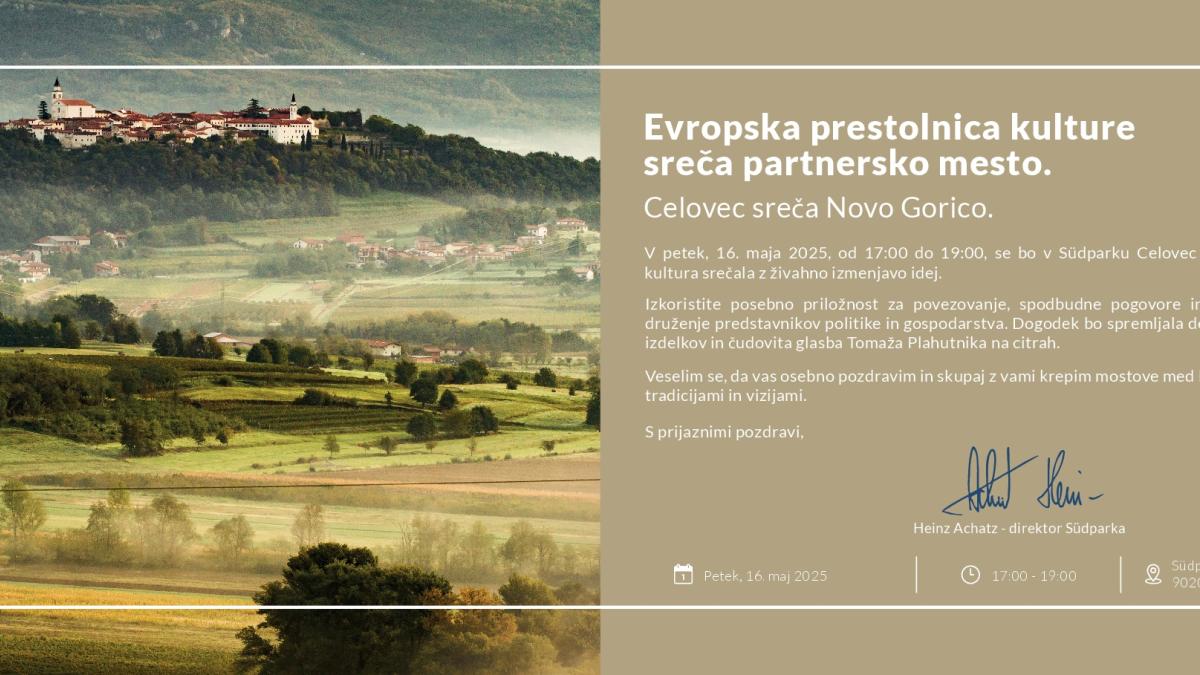 Slika: Celovec sreča Novo Gorico – Kultura ne pozna meja 