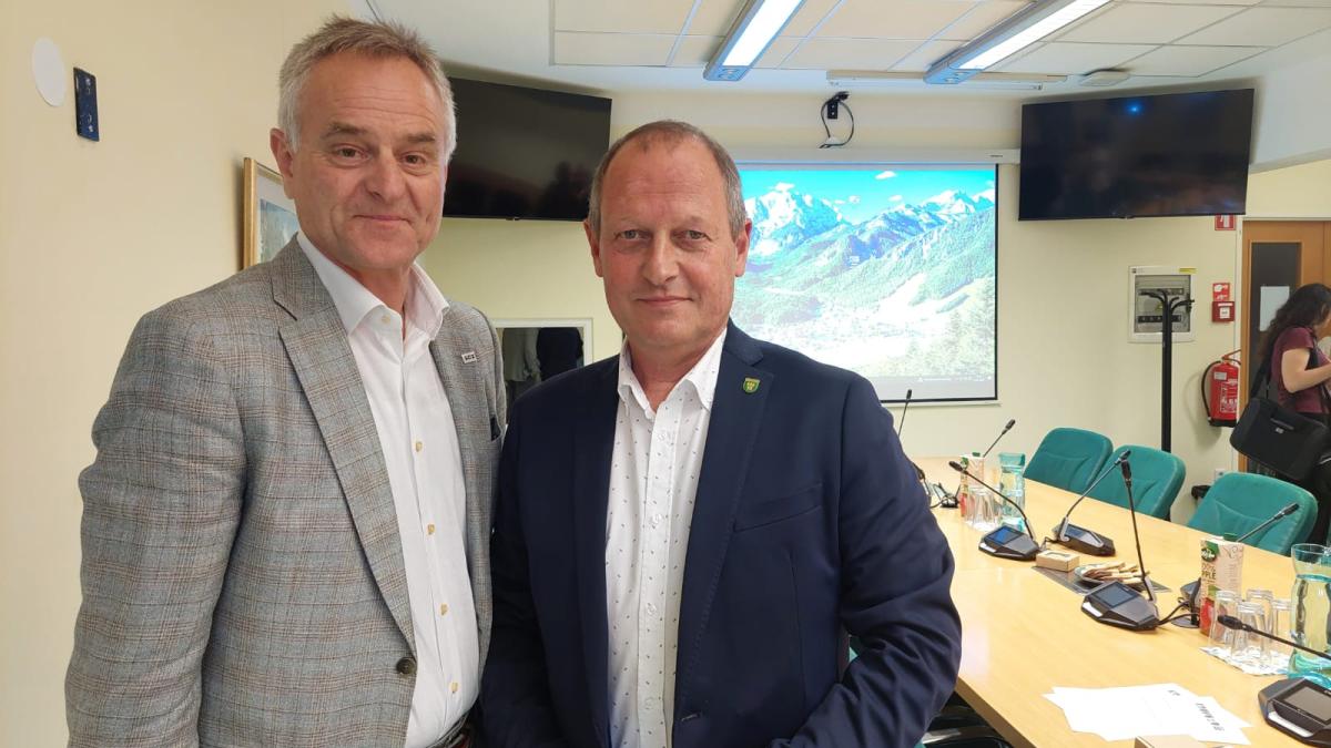 Slika: Krepitev čezmejnega sodelovanja med Zgornjo Gorenjsko in Koroško – skupni Interreg projekt SGZ in RAGOR