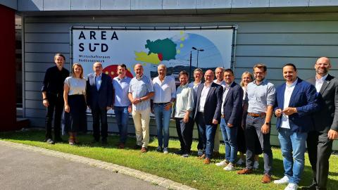 Slika: Mrežno srečanje AREA SÜD: gospodarske priložnosti zaradi novega predora skozi Golico