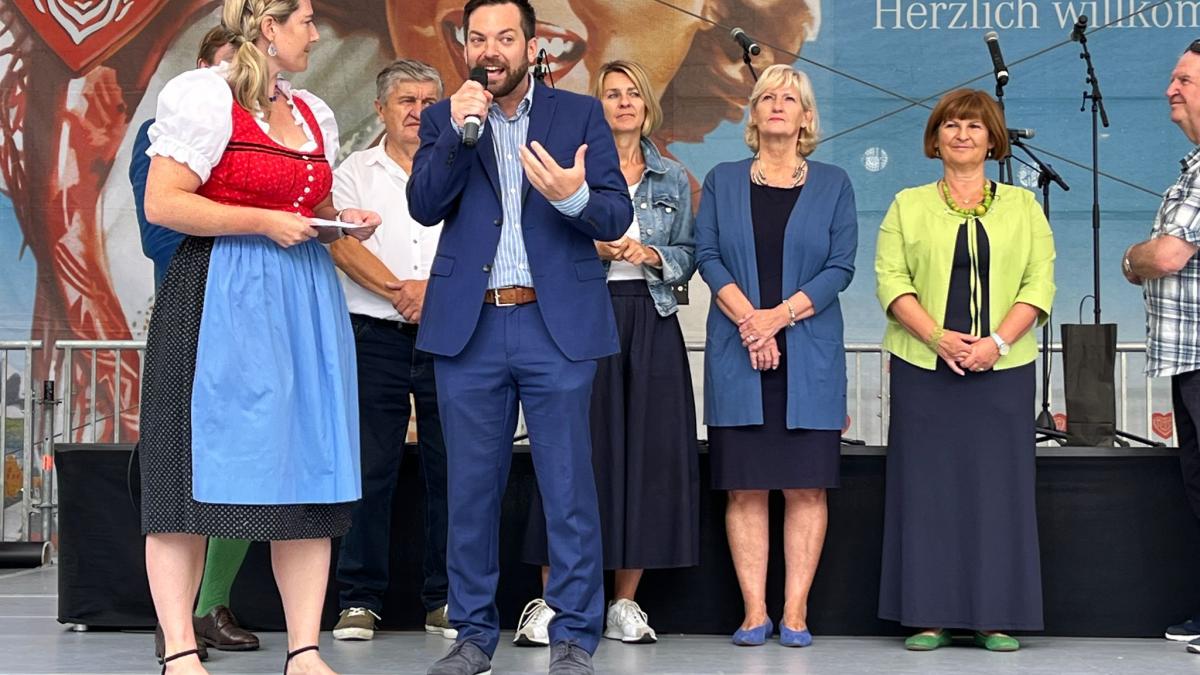 Slika: Predstavniki SGZ in RAGOR častni gostje na Dnevu Slovenije na Beljaškem žegnanju - Villacher Kirchtag