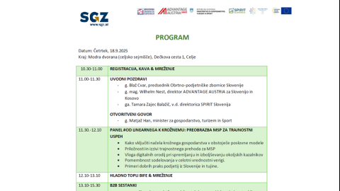 Bild: Connect2Slovenia: das führende internationale Wirtschaftstreffen in Slowenien