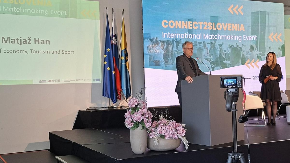Slika: SGZ na MOSu in Connect2Slovenia – International Matchmaking Event 2025