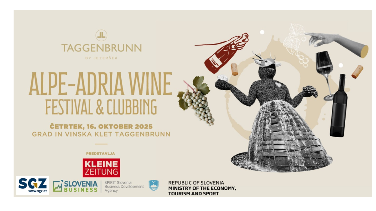 Slika: Alpe-Adria vinski festival & clubbing na prestižnem gradu Taggenbrunn