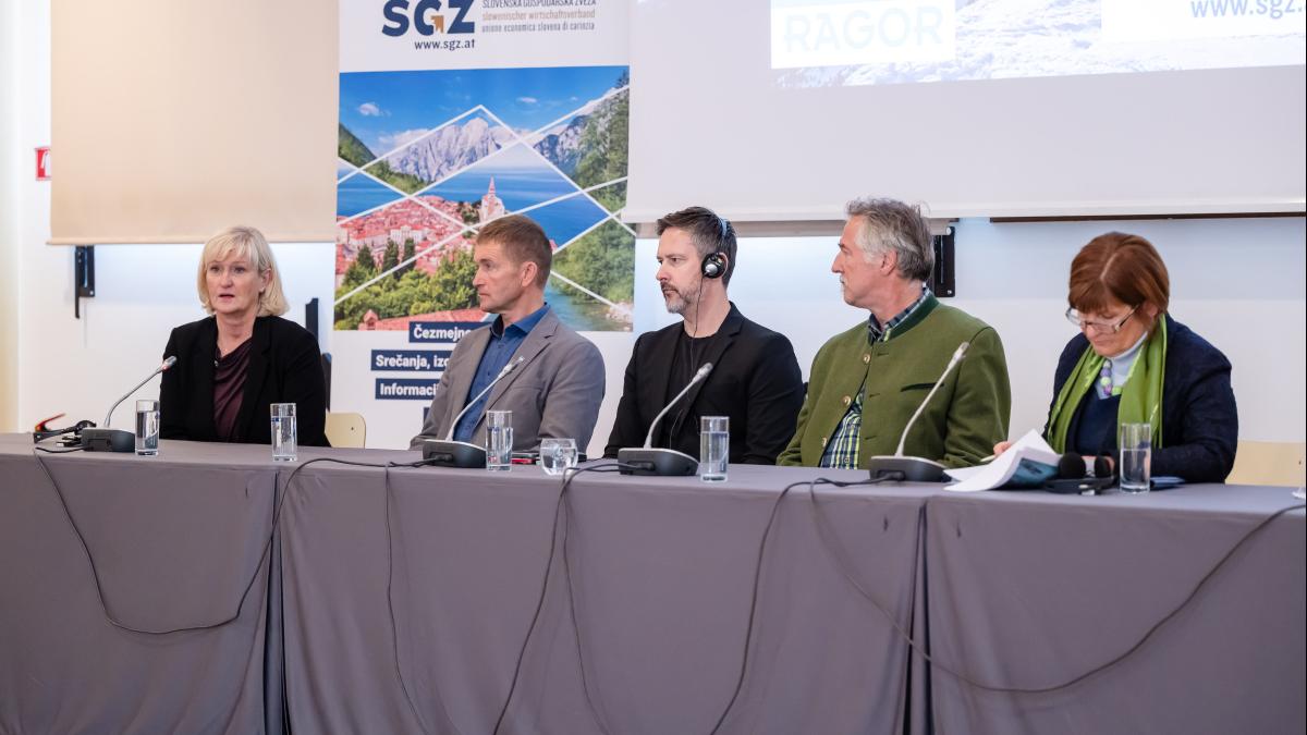 Slika: Od ločnice k povezavi – prvo čezmejno srečanje v sklopu projekta COVISION