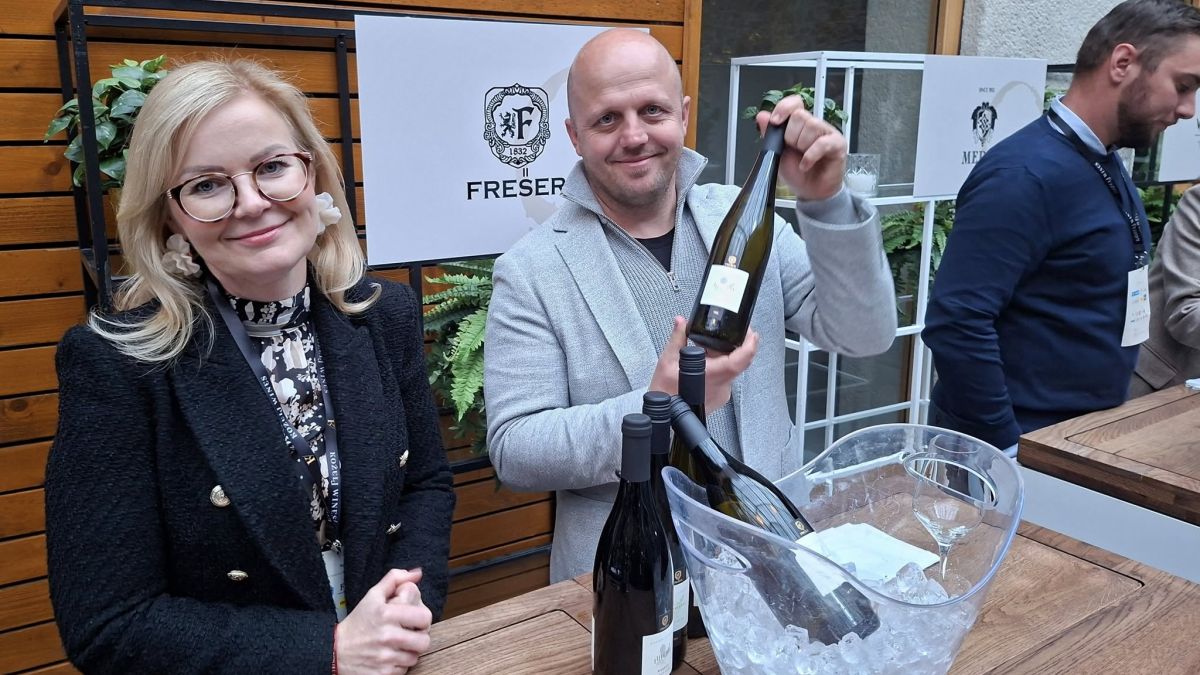 Slika: Poslovno-vinsko druženje na gradu Taggenbrunn navdušilo z duhom regije Alpe-Adria