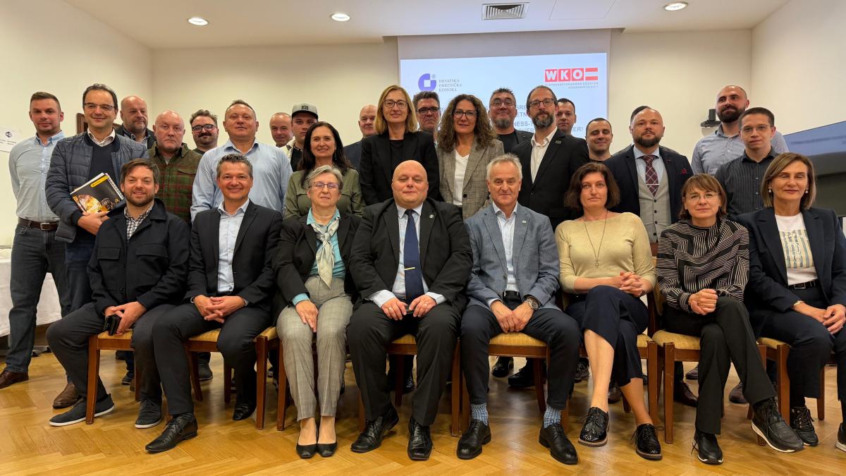 Bild: Delegation des SGZ auf Wirtschaftsmission in Kroatien – im Fokus der Hafen Rijeka und die Stärkung der wirtschaftlichen Zusammenarbeit im Alpen-Adria-Raum