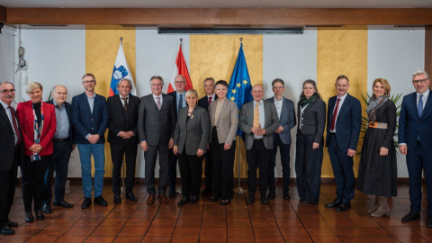 Slika: Predsednica RS Nataša Pirc Musar na Koroškem