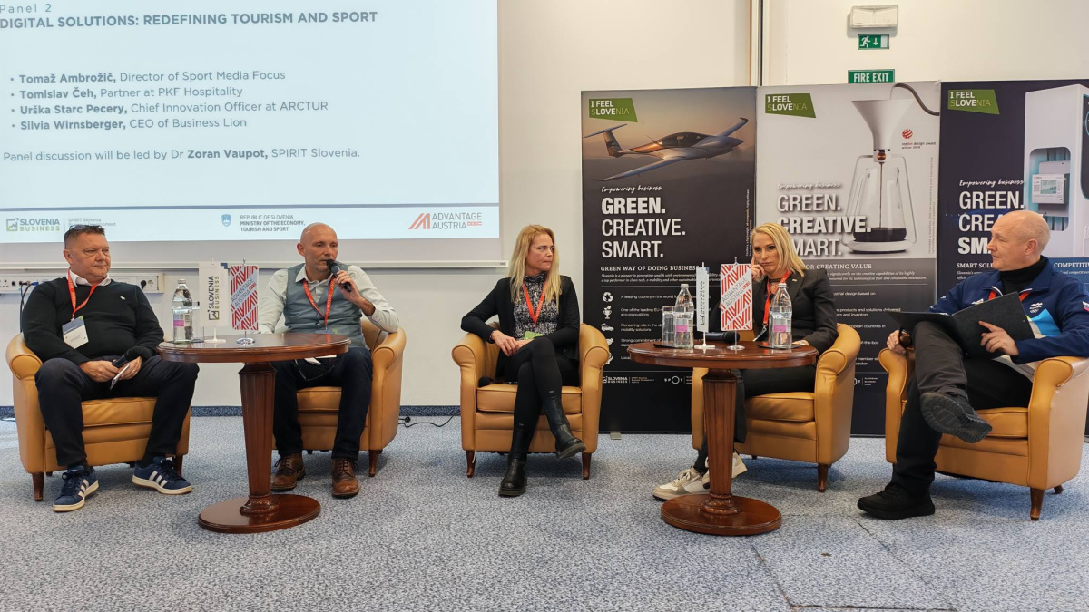 Bild: Von den Klimaherausforderungen zur wettbewerbsfähigen Zukunft der Alpenregion - SGZ-Delegation am Business-Event in Kranjska Gora