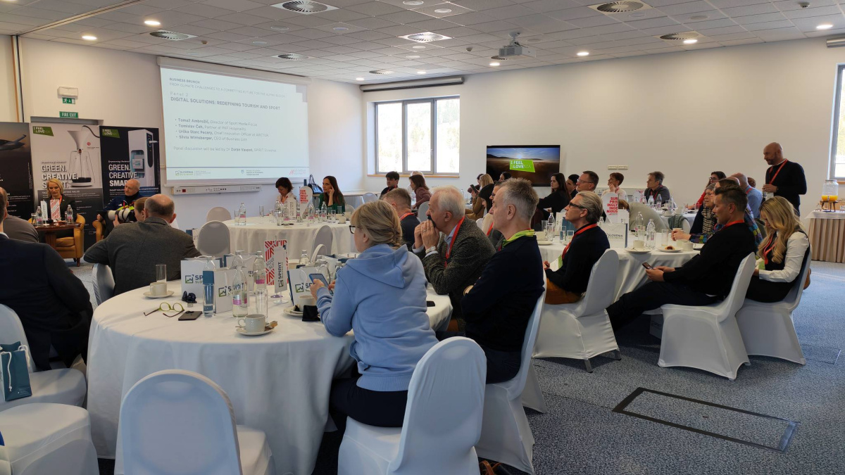 Bild: Von den Klimaherausforderungen zur wettbewerbsfähigen Zukunft der Alpenregion - SGZ-Delegation am Business-Event in Kranjska Gora