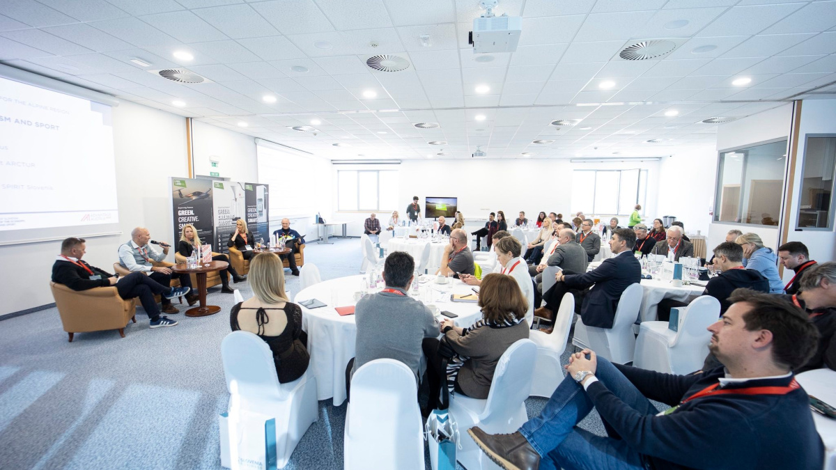 Bild: Von den Klimaherausforderungen zur wettbewerbsfähigen Zukunft der Alpenregion - SGZ-Delegation am Business-Event in Kranjska Gora