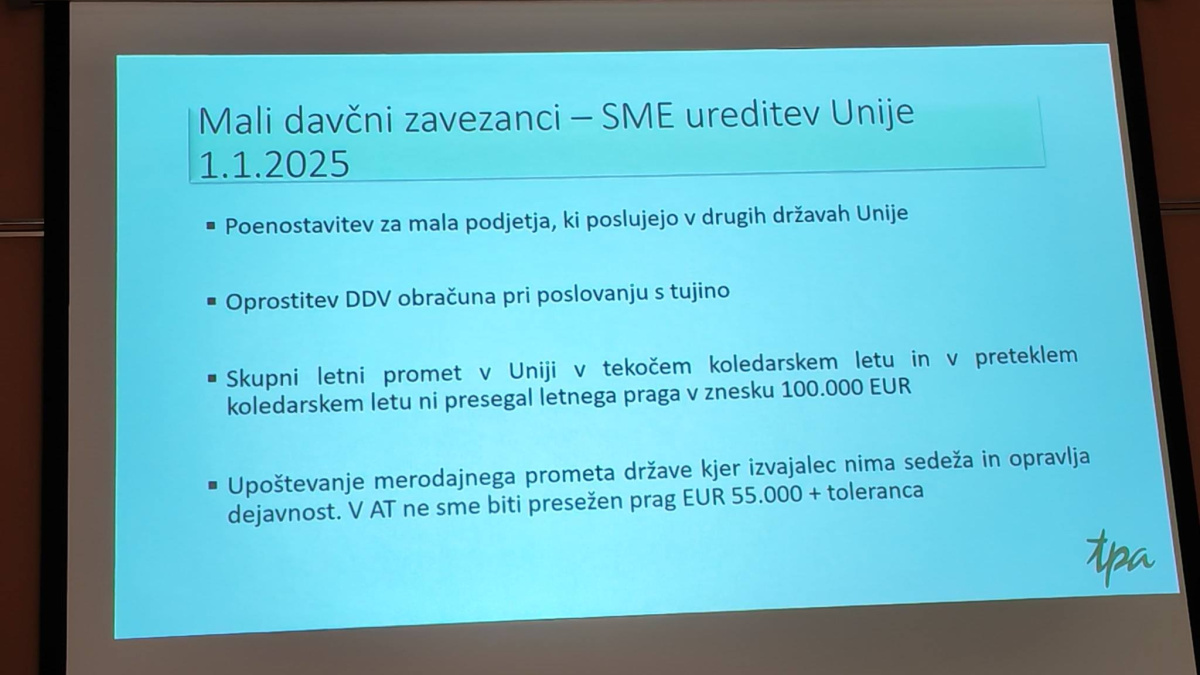 Slika: Uspešno izveden strokovni seminar: Kako osvajati avstrijski trg?