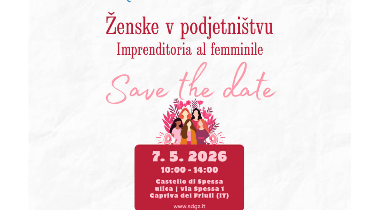 Slika: Save the date: »Ženske v podjetništvu«