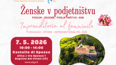 Slika: POGUM. ZGODBE. PODJETNIŠTVO. B2B Vabljeni na navdihujoč dogodek, posvečen ženskam, ki si upajo – tudi takrat, ko ni lahko!  